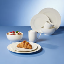 Villeroy & Boch Serviesset For Me 16-delig / 4 personer - 4 kopper med håndtag, 4 middagstallerkener, 4 morgenmadstallerkener og 4 franske skåle