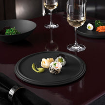 Villeroy & Boch Serviesset La Boule - Sort 7-delt / 2 personer - 2x skål, 2x fad, 2x universelt tallerken, 1x serveringsfad