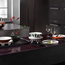 Villeroy & Boch Serviesset La Boule - Memphis 7-delig / 2 personer - 2x skål, 2x fad, 2x universelt tallerken, 1x serveringsfad