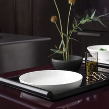 Villeroy & Boch Serviesset La Boule - Hvid 7-delt / 2 personer - 2x skål, 2x fad, 2x universelt tallerken, 1x serveringsfad