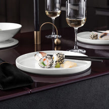 Villeroy & Boch Serviesset La Boule - Hvid 7-delt / 2 personer - 2x skål, 2x fad, 2x universelt tallerken, 1x serveringsfad