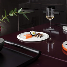 Villeroy & Boch Serviesset La Boule - Hvid 7-delt / 2 personer - 2x skål, 2x fad, 2x universelt tallerken, 1x serveringsfad