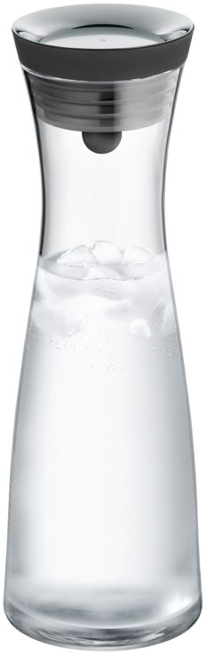 WMF Karaf / Vandkaraf - Basic - Drypfri - Sort / Sølv - 1 liter