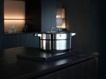 WMF Pannenset Compact Cuisine 5-Delig Inkluderet GRATIS Cookinglife Kogegrej sæt - Kogepande ø 16, 16, 20 og 20 cm samt Stegepande ø 14 cm