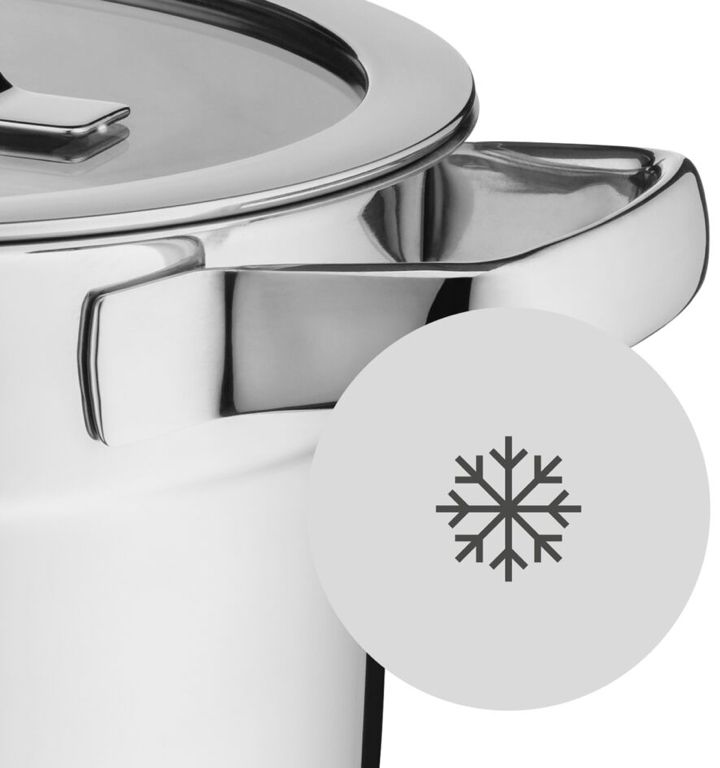WMF Pannenset Compact Cuisine 5-Delig Inkluderet GRATIS Cookinglife Kogegrej sæt - Kogepande ø 16, 16, 20 og 20 cm samt Stegepande ø 14 cm