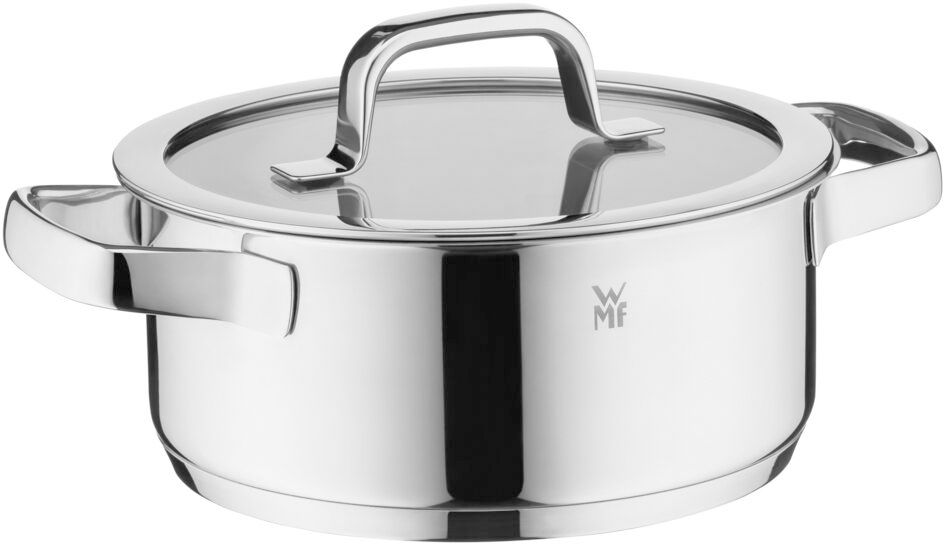 WMF Pannenset Compact Cuisine 5-Delig Inkluderet GRATIS Cookinglife Kogegrej sæt - Kogepande ø 16, 16, 20 og 20 cm samt Stegepande ø 14 cm