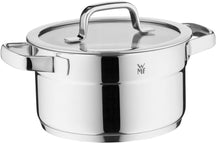 WMF Pannenset Compact Cuisine 5-Delig Inkluderet GRATIS Cookinglife Kogegrej sæt - Kogepande ø 16, 16, 20 og 20 cm samt Stegepande ø 14 cm
