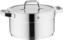 WMF Pannenset Compact Cuisine 5-Delig Inkluderet GRATIS Cookinglife Kogegrej sæt - Kogepande ø 16, 16, 20 og 20 cm samt Stegepande ø 14 cm