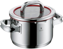 WMF Pannenset Function 4 - RVS - 5 Delig - Downdraft Egnet - Kogepande ø 16, 20, 20 og 24 cm samt Sauteuse ø 16 cm