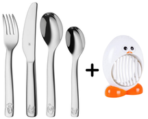 WMF Børneservice Farm 4-delt - Inkluderer GRATIS Cookinglife Æggeslicer Kylling
