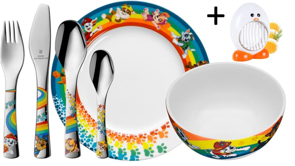WMF Kids Bestik Sæt 6-delt Paw Patrol + Cookinglife Æggeslicer Kylling