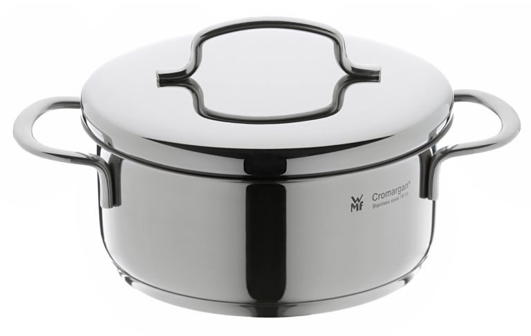 WMF Kogepande Mini lav - ø 14 cm / 900 ml - Inkluderer GRATIS Cookinglife Olieforstøver 100 ml - Egnet til alle varmekilder