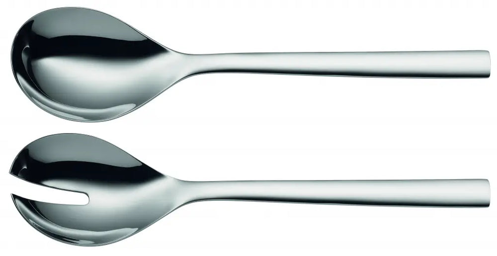 WMF Saladebestek Nuova 2-delig - 25 cm - Inclusiv GRATIS Cookinglife Olieverstuiver 100 ml