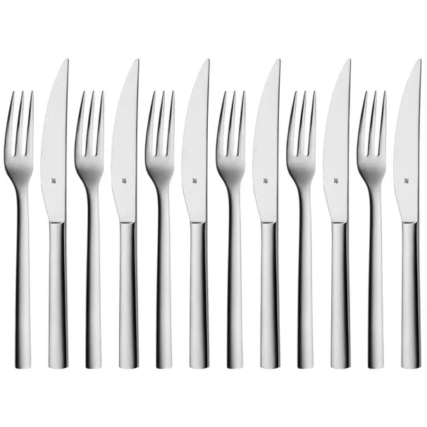 WMF Steakbestek Nuova - 12 delig / 6 personer
