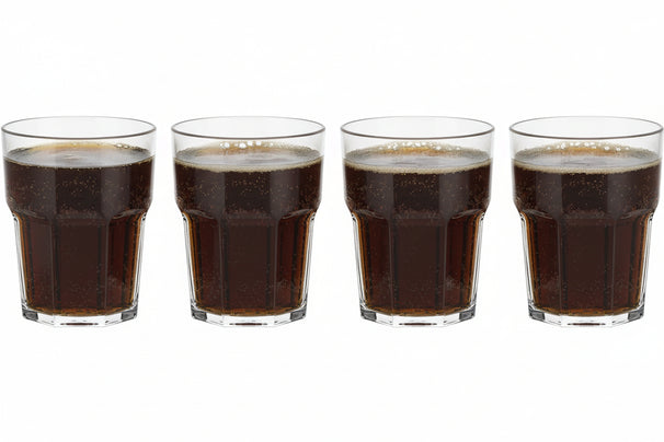 Cookinglife Vandglas Kunststof Stapelbar - CampVibe - Udendørs - Brudsikker - 275 ml - 4 Styk