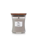 WoodWick Geurkaars Mini Fireside - 8 cm / ø 7 cm - Geurkaars i Glas - Trævæge