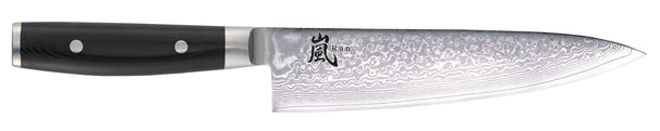 Yaxell Koksmes Ran 20 cm - 69 lagers rustfrit damask stål - canvas Micarta håndtag