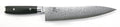Yaxell Koksmes Ran 24 cm - 69 lagers rustfrit damaskstål - canvas Micarta greb