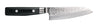 Yaxell Santokumes Zen 12,5 cm - 37 lag rustfrit damask stål - canvas Micarta greb