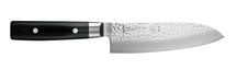 Yaxell Santokumes Zen 16.5 cm - 37 lag rustfrit damaskstål - canvas Micarta håndtag