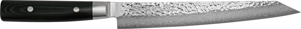 Yaxell Vleesmes Zen 23 cm - 37 lagers rustfrit damask stål - canvas Micarta håndtag