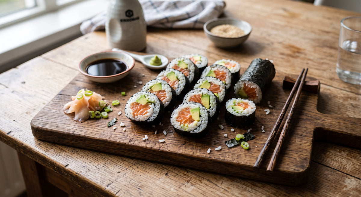 Japansk smagsoplevelse ved dit eget bord