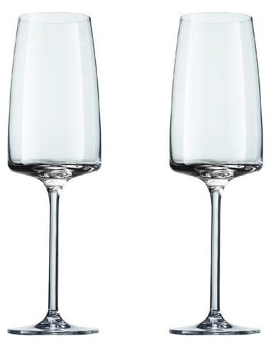 Zwiesel Glas Champagneglas - Flutes - Vivid Senses Light & Fresh - 380 ml - 2 styk