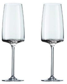 Zwiesel Glas Champagneglas - Flutes - Vivid Senses Light & Fresh - 380 ml - 2 styk