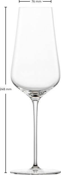 Zwiesel Glas Champagneglas - Flutes - Duo - 378 ml - 2 styk