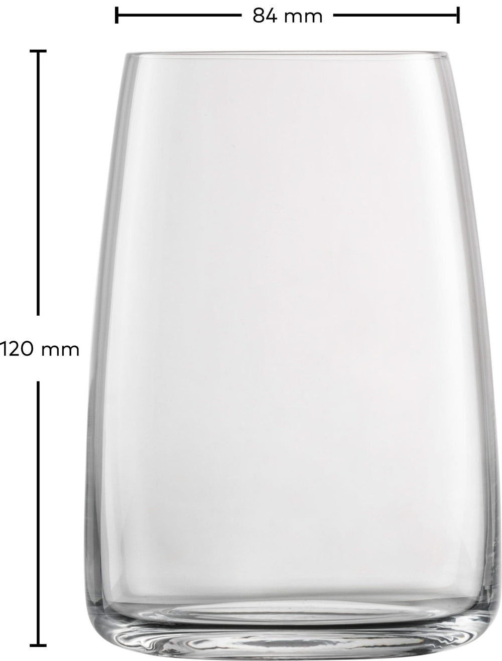 Zwiesel Glas Waterglazen Vivid Senses Tumbler - 500 ml - 4 styk
