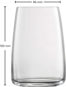 Zwiesel Glas Waterglazen Vivid Senses Tumbler - 500 ml - 4 styk