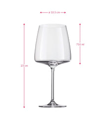 Zwiesel Glas Vinglas Vivid Senses Velvety & Sumptuous - 710 ml - 2 stk.