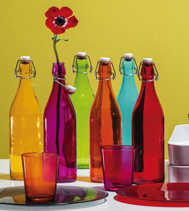 Bormioli Rocco Beugelfles / Weckfles Giara - Mørkeblå - 1 liter