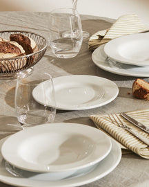 Alessi Morgenmadstallerkener / Desserttallerkener PlateBowlCup ø 20 cm - 4 stk. - Jasper Morrison - AJM28/5