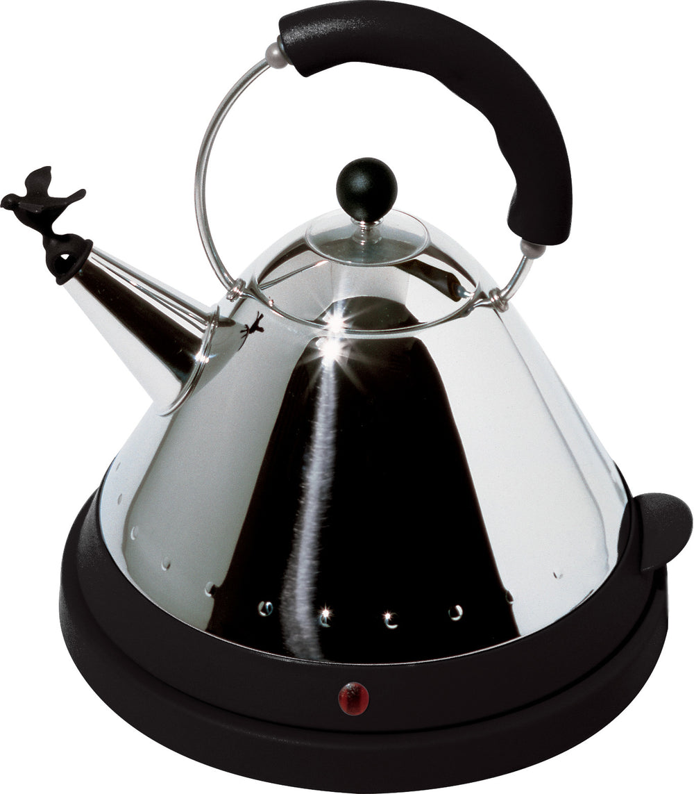 Alessi Vandkoger MG32 RVS / Sort - 1,5 liter - 2000 W - Michael Graves - MG32 B