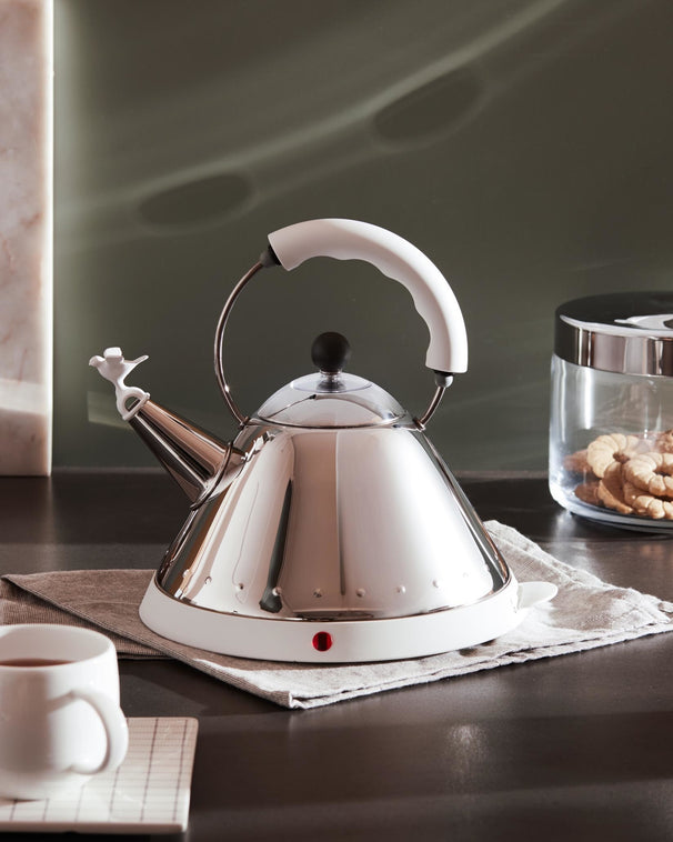 Alessi Vandkoger MG32 RVS / Sort - 1,5 liter - 2000 W - Michael Graves - MG32 B