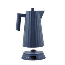 Alessi Waterkoker Plissé med Temperatuurinstilling Blå - 1.7 liter - 1850 W - Michelle De Lucchi - MDL21 DAZ