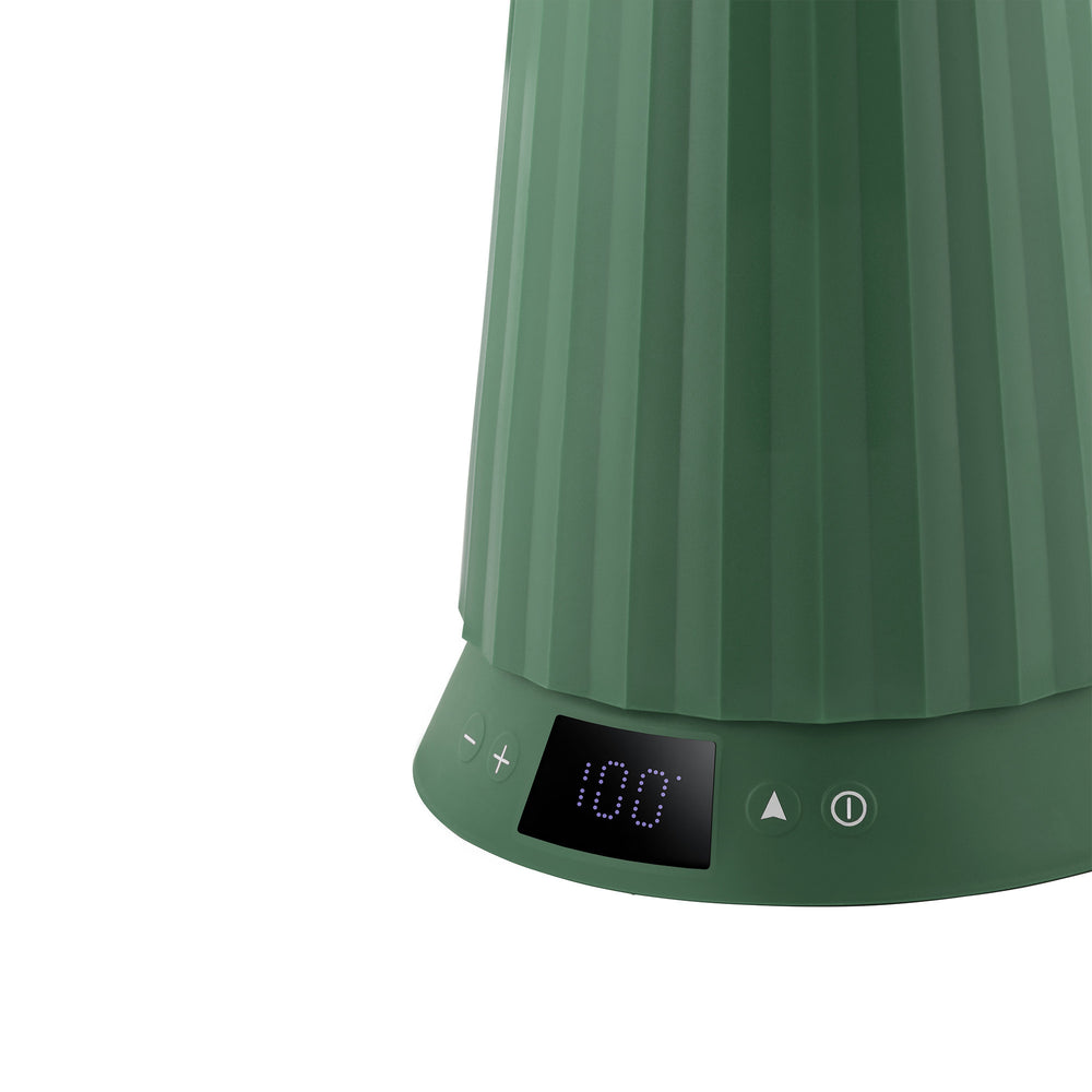 Alessi Waterkoker Plissé med Temperatuurinstilling Grøn - 1.7 liter - 1850 W - Michelle De Lucchi - MDL21 GR