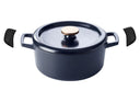 Alva Stegepande med låg - Dutch Oven Nori Gussejern ø 26 cm + Gratis håndtag - emaljeret non-stick belægning