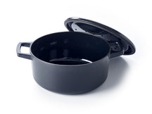 Alva Stegepande med låg - Dutch Oven Nori Gussejern ø 26 cm + Gratis håndtag - emaljeret non-stick belægning