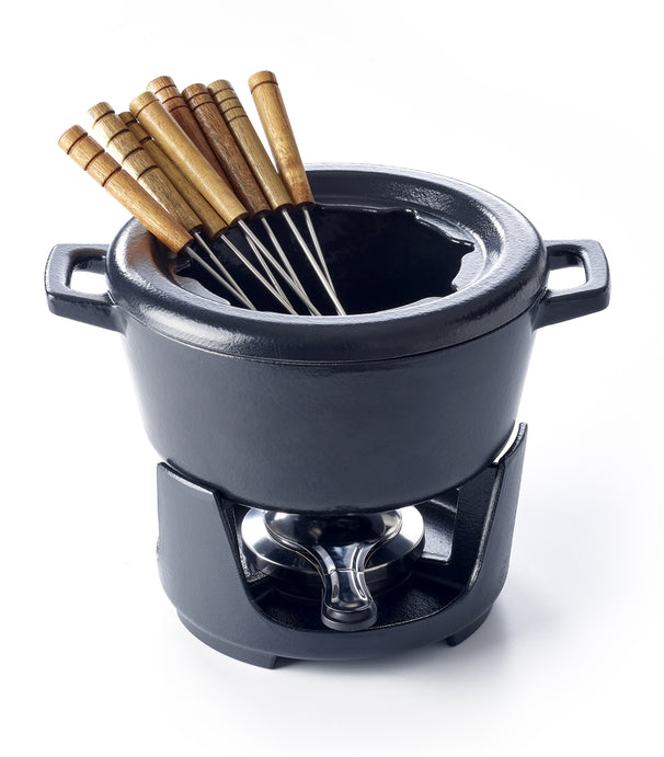 Beka Fondueset - Nori - Gietijzer - 8 gaffel / personer - 2 Liter