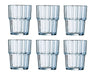 Arcoroc Tumbler Norvege - Hærdet Glas - 200 ml - 6 stk.
