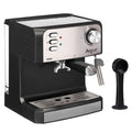 Argon Espressomaskine / Pistonmaskine RVS / Sort - 20 Bar - 1.6 Liter