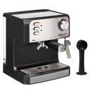 Argon Espressomaskine / Pistonmaskine RVS / Sort - 20 Bar - 1.6 Liter
