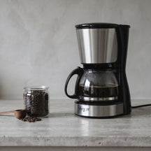 Argon Filter-kaffemaskine med Glas Kande - 6 Kopper - 750 ml