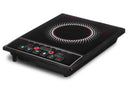 Argon Infrarood Kookplade 1-Pits Sort - Keramisk Kogepanel - 2000 W
