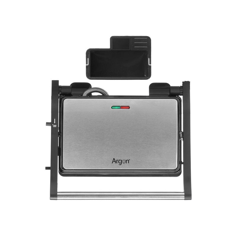 Argon Contactgrill / Paninigrill Sort - 1000 W