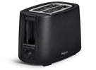Argon Brødrister Mat Sort - 2 Slots - 750 W