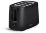 Argon Brødrister Mat Sort - 2 Slots - 750 W