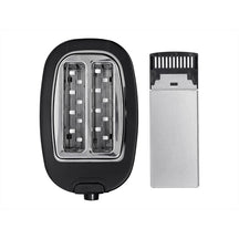Argon Brødrister Mat Sort - 2 Slots - 750 W